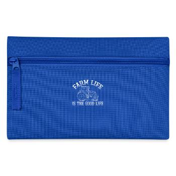 Life Is Better On The Farm - Pencil Case - royal blue - Front