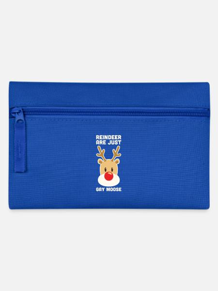 Rentiere sind nur Homosexuell Elch Weihnachten Gay Pride - Federtasche - Royalblau