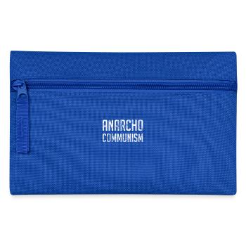 Anarcho Communism - Pencil Case - royal blue - Front