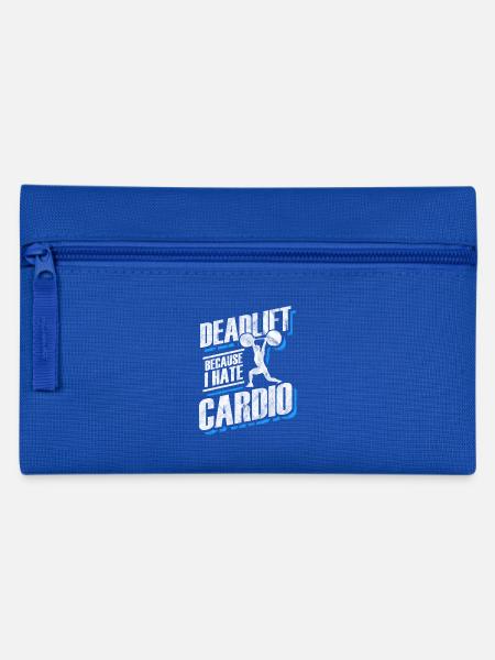 Geschenk für Bodybuilder - Federtasche - Royalblau