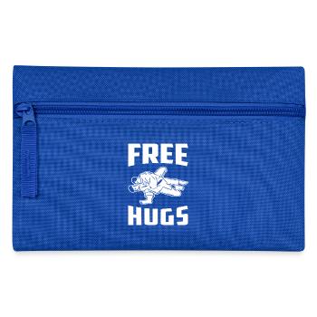 Gratuit câlins Jiu Jitsu BJJ cadeau - Trousse - bleu royal - Devant
