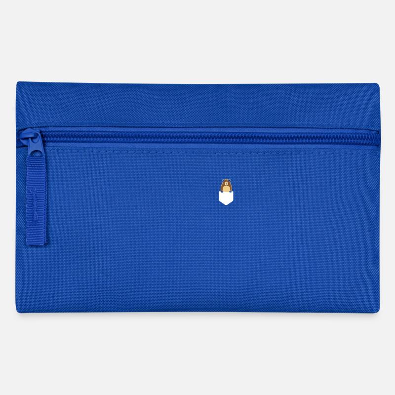 Prévision de marmotte de poche - Trousse - bleu royal