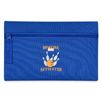 Bowling - Bowling - Bowling - Grève - Cadeau - Trousse - bleu royal - Devant