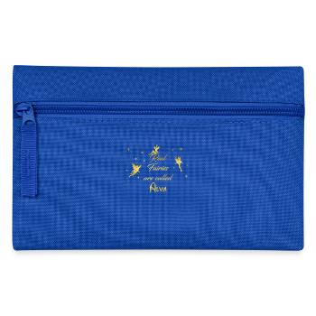 prénom nom fées de fée fée Alva - Trousse - bleu royal - Devant