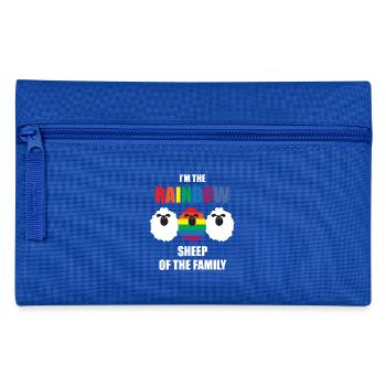 Gay - Rainbow - Mouton - Famille - Gay Pride - Gay - Trousse - bleu royal - Devant