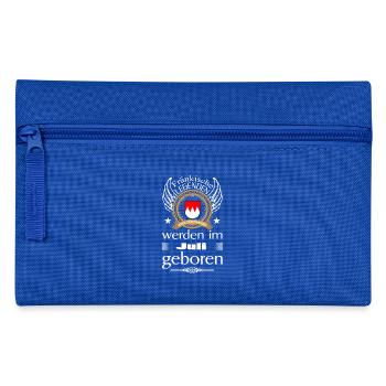Fränkische Legenden Juli - Federtasche - Royalblau - Vorne