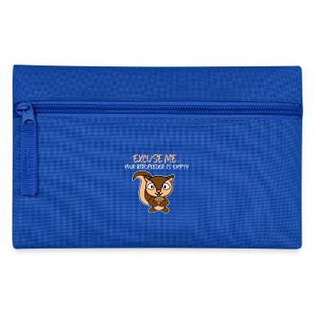 Entschuldigen Sie, Ihr Birdfeeder ist leeres Eichhörnchen - Federtasche - Royalblau - Vorne