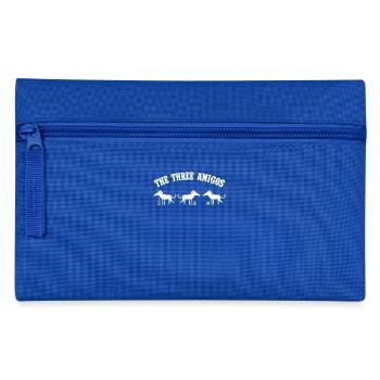 Les trois licornes amigos à la chaux salée à la tequila - Trousse - bleu royal - Devant