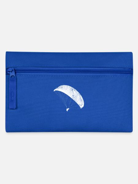 Paragliding - Gleitschirm - Gleitschirmfliegen - Federtasche - Royalblau