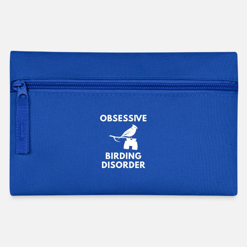 Birdwatching - Vogelbeobachtung - Birding - Vogel - Federtasche - Royalblau