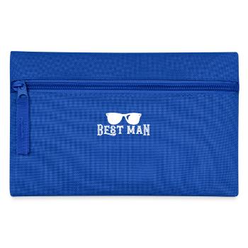 BestMan T-shirt with sunglasses - Pencil Case - royal blue - Front