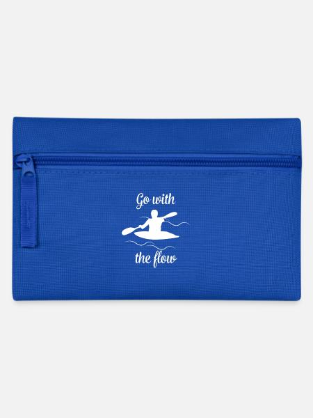 Kajakfahren - Kanu - Kajak - Paddeln - Paddel - Federtasche - Royalblau
