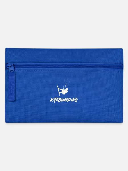 Kitesurfen - Kitesurfer - Kitesurfing - Kiteboard - Federtasche - Royalblau