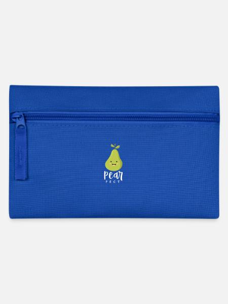 Vegetarier Birne Perfekt Pearfect Lustig Geschenk - Federtasche - Royalblau