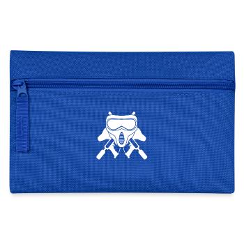 Paintball - Paintballer - Paint - Paintballmaske - Federtasche - Royalblau - Vorne