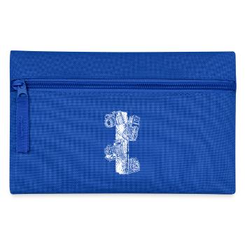 Appareils photo vintage - Trousse - bleu royal - Devant
