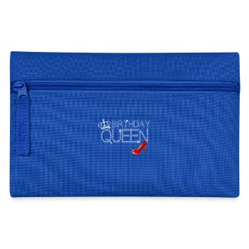 Anniversaire Queen Diamonds Heels Crown Queen - Trousse - bleu royal - Devant
