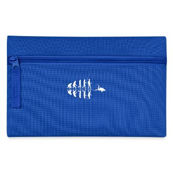 Tauchen - Taucher - Scuba Diving - Evolution - Federtasche - Royalblau - Vorne