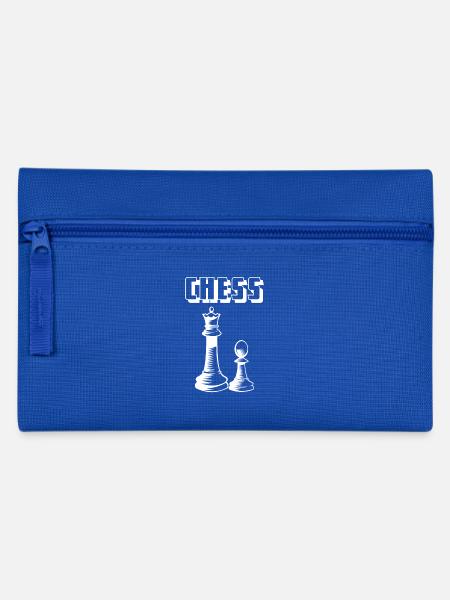 Echecs - Echecs - Echecs - Jeu - Trousse - bleu royal