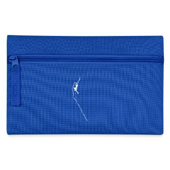 Climbing - climber rock climbing gift - Pencil Case - royal blue - Front
