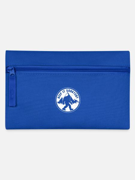 Bigfoot Sasquatch - Pencil Case - royal blue