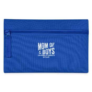 Maman des garçons t-shirt T-shirt - Trousse - bleu royal - Devant