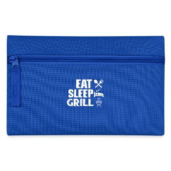 BBQ Grill - Federtasche - Royalblau - Vorne