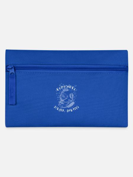 Old School Scuba Diving - - Trousse - bleu royal