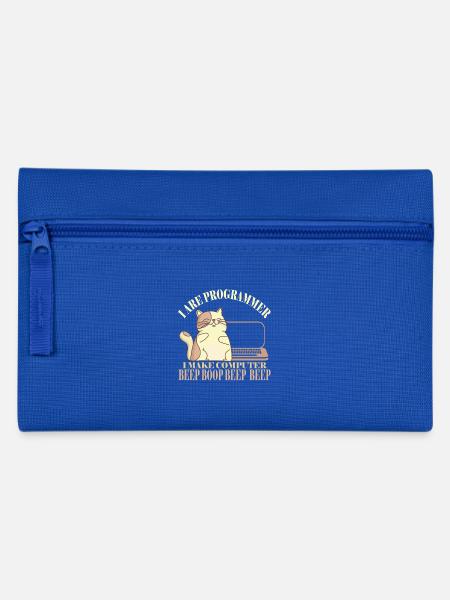 Je suis programmeur Shirt Shirt drôle d'ordinateur - Trousse - bleu royal