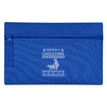 Ugly Christmas Humping Edition - Federtasche - Royalblau - Vorne