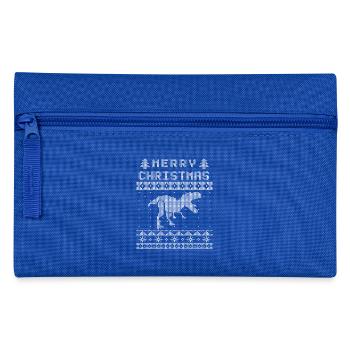 Ugly Christmas Trex Edition - Pencil Case - royal blue - Front