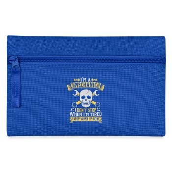 Je suis un mécanicien - Trousse - bleu royal - Devant