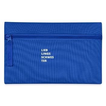 Favorite sister sister gift - Pencil Case - royal blue - Front