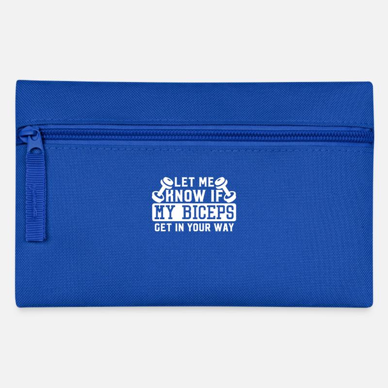 Fitness Gym - Federtasche - Royalblau