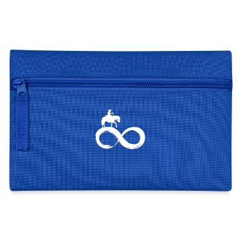 Infinity Westernreiten Westernpferd Trail Quarter - Federtasche - Royalblau - Vorne