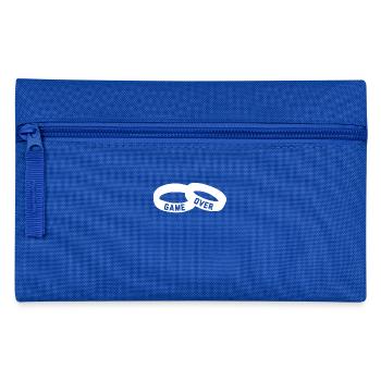 Game Over Wedding - Federtasche - Royalblau - Vorne