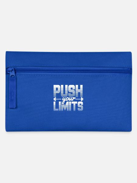 Fitness Gym - Federtasche - Royalblau