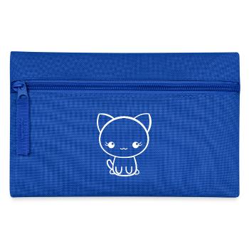 Sweet cat - cats - cat - cat lovers - Pencil Case - royal blue - Front