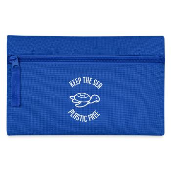 Turtle - Turtle Lover - Conservation - Pencil Case - royal blue - Front
