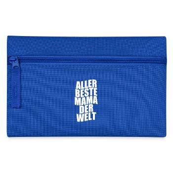 ALLER BESTE cooles Qualitäts geschenk - Federtasche - Royalblau - Vorne