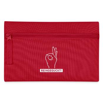 Regarder - Trousse - rouge - Devant