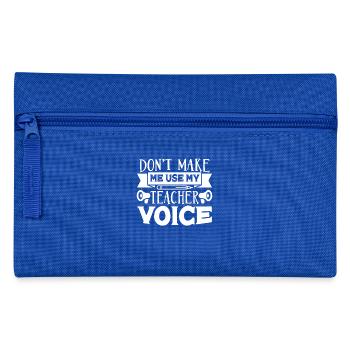 professeur - Trousse - bleu royal - Devant