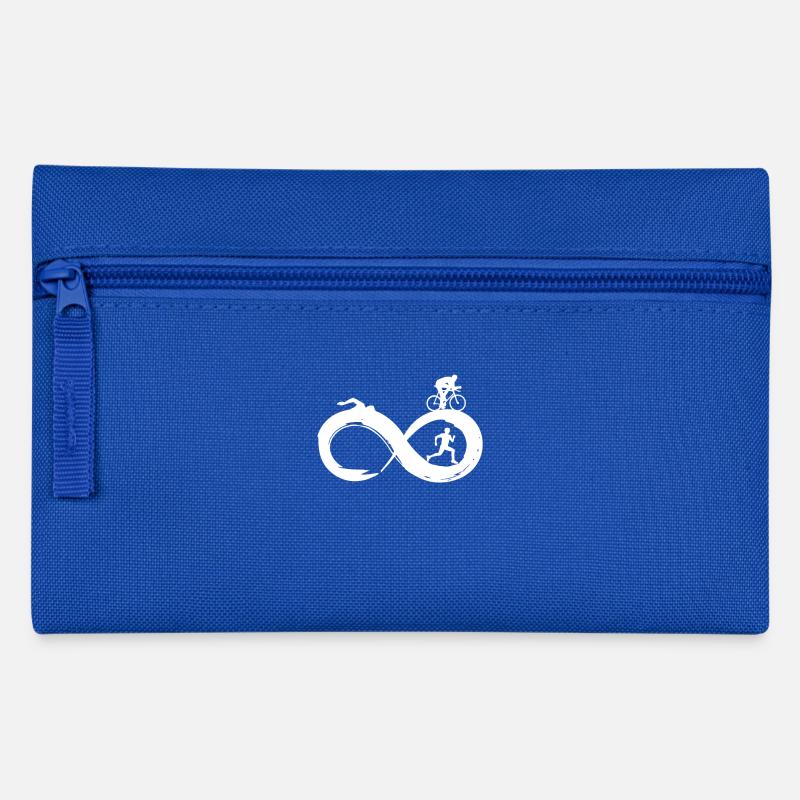 Triathlon à l'infini - Trousse - bleu royal