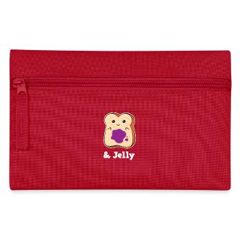 Peanut butter and jam gift - Pencil Case - red - Front