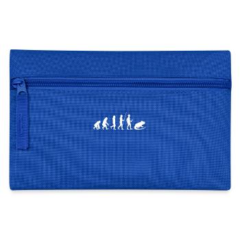 Reptil - Leguan - Leguanbesitzer - Evolution - Federtasche - Royalblau - Vorne