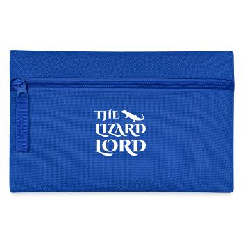 Echse - Echsen - Echsenbesitzer - Lord - Geschenk - Federtasche - Royalblau - Vorne