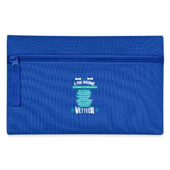 Veterinarian Veterinarian Veterinary Veterinary Animals Hu - Pencil Case - royal blue - Front