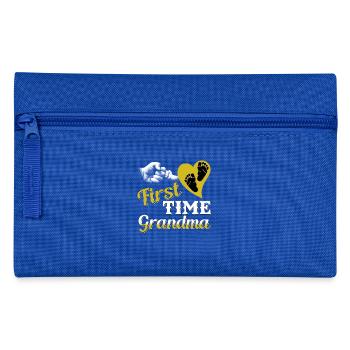 Grandmother grandmother announcement baby granny child grandson - Pencil Case - royal blue - Front