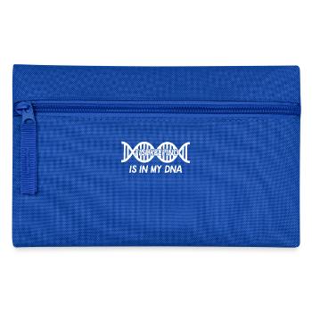 Fish - fish holder - aquarist - DNA - Pencil Case - royal blue - Front