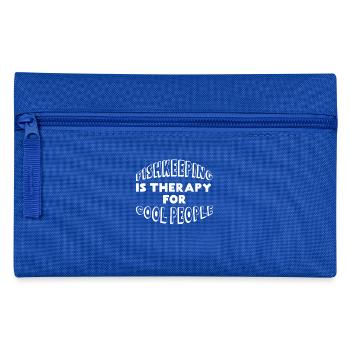 Poisson - poisson - aquariophile - thérapie - Trousse - bleu royal - Devant